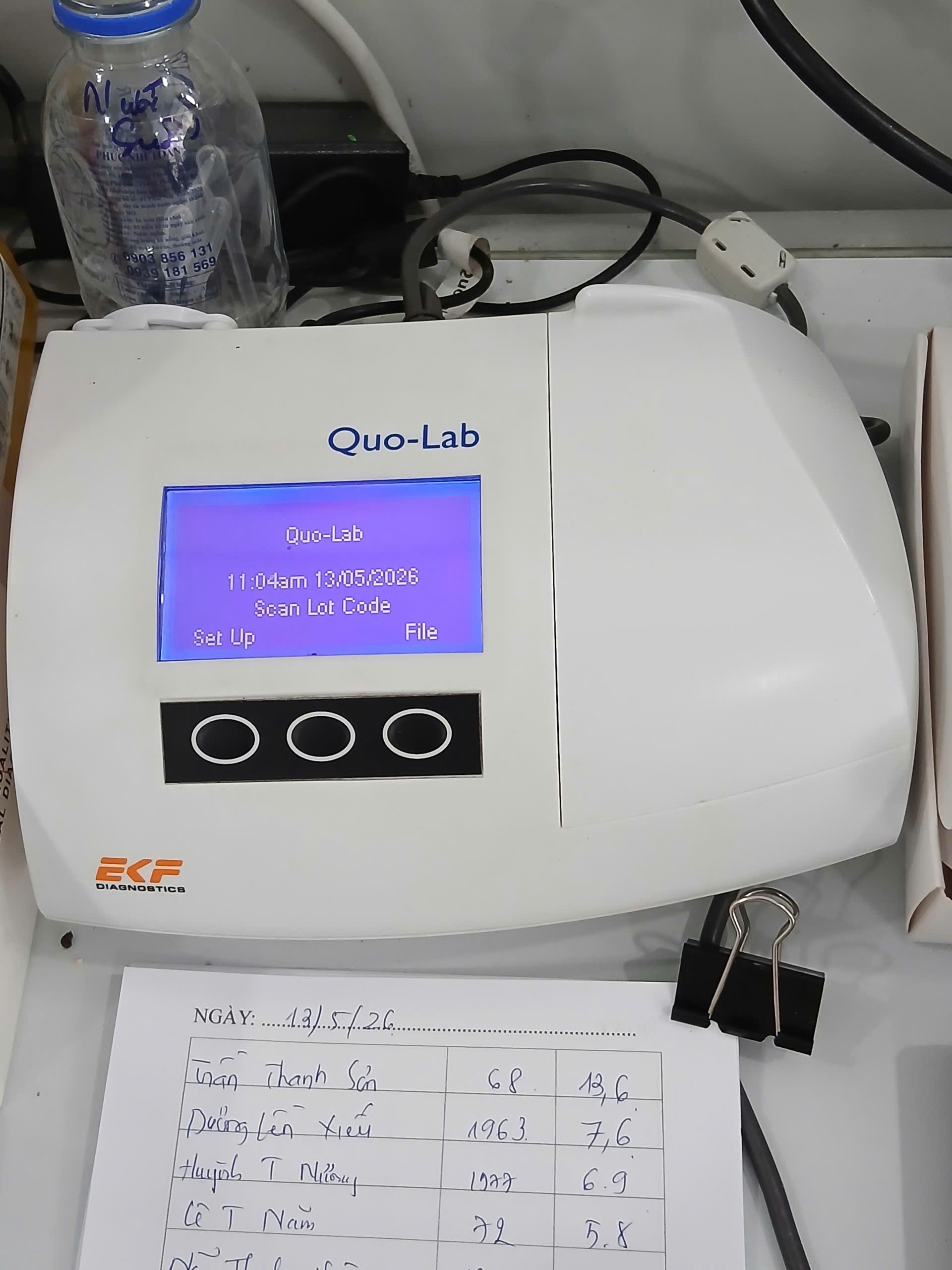Máy xét nghiệm HbA1c