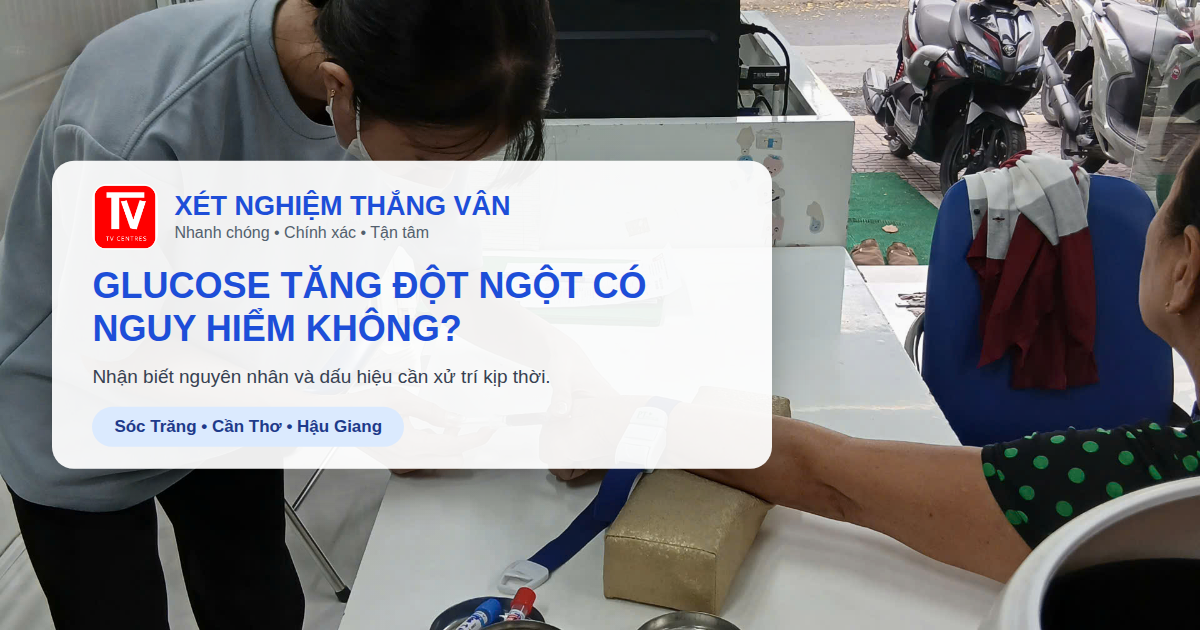 glucose tăng đột ngột